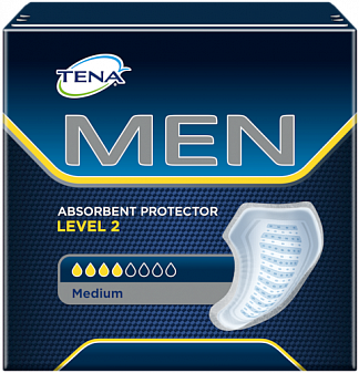 ТЕНА Men уровень 2 Урологические вкладыши для мужчин - фото № 1
